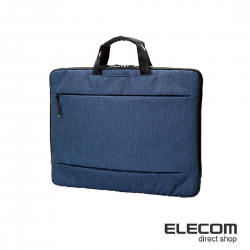 ELECOM 輕便型休閒收納包 - 15.6吋 藍