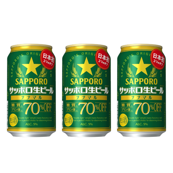 SAPPORO 七丸生啤 3入