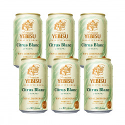 Yebisu 惠比壽 CREATIVE BREW 檸檬草風味啤酒 6入