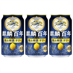 麒麟 KIRIN 百年極品檸檬沙瓦 3入組