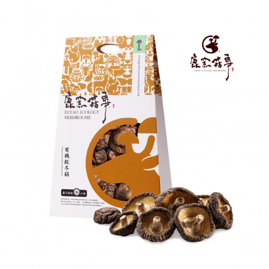 鹿窯菇事 尺寸L 乾冬菇 (55g/ 三角盒) 純素
