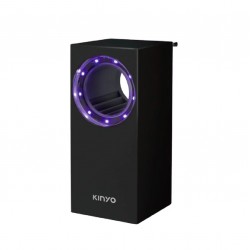 KINYO 光控吸入捕蚊燈 - 黑色