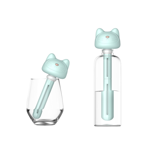 ALUCKY 小貓咪可攜式加濕器 - 藍色