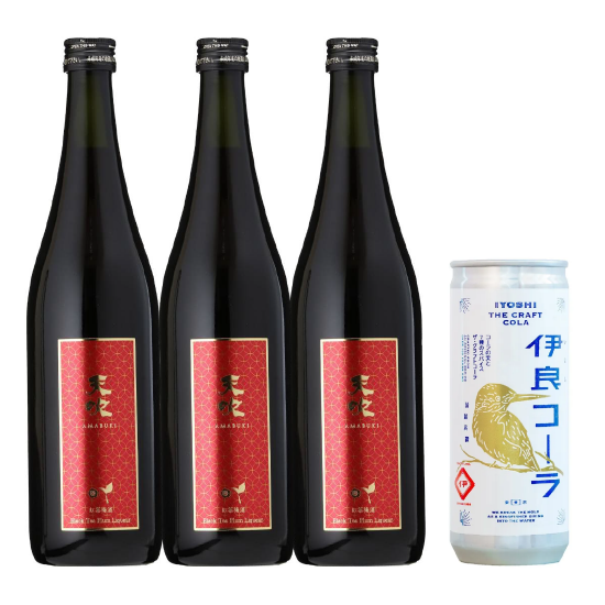天吹 紅茶梅酒 3瓶（贈 伊良罐裝可樂乙瓶）