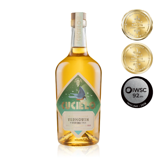 杜鵑鳥白苦艾酒 Cucielo Vermouth di Torino - Bianco