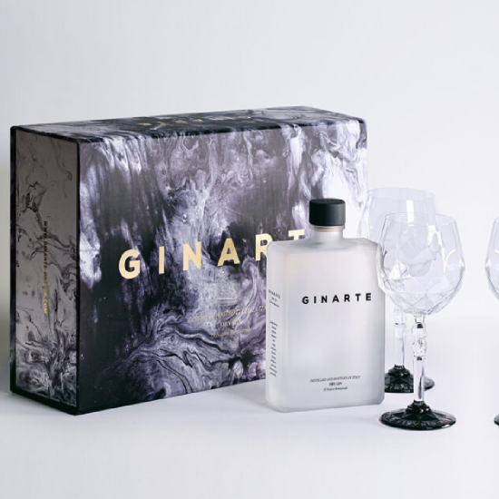 Ginarte 藝式琴酒 無鉛水晶杯禮盒
