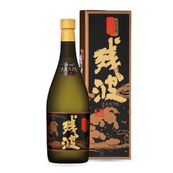 殘波 43度 泡盛（含盒）