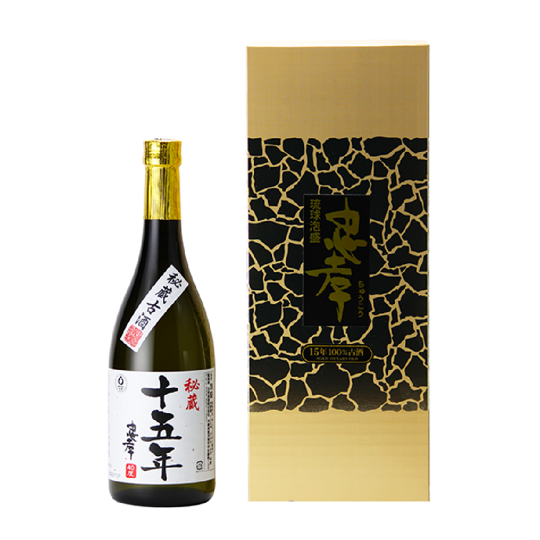 琉球泡盛秘藏15年古酒忠孝（含盒） - 島羽| WINGISLANDS