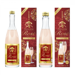 松竹梅白壁蔵「澪」PREMIUM＜ROSE＞氣泡清酒 300ml 2入（單瓶盒裝*2）