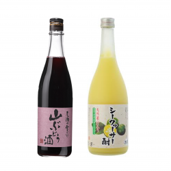 尾瀨雪融 山葡萄酒 + 麻原 金桔酒