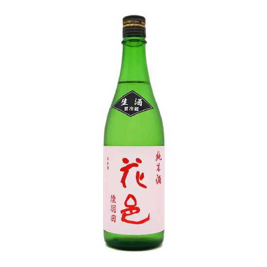花邑 陸羽田 純米酒 生 1.8L