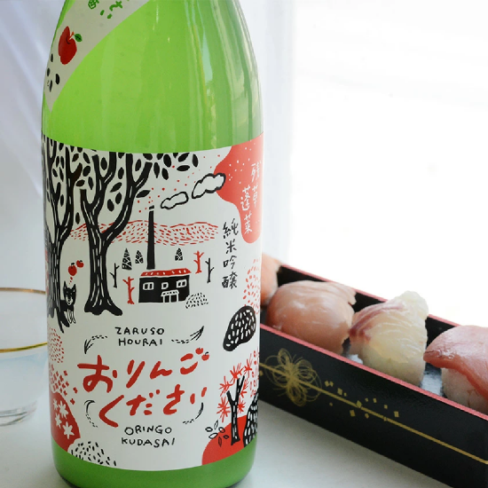 残草蓬莱 純米吟釀 蘋果 槽場直詰 生原酒