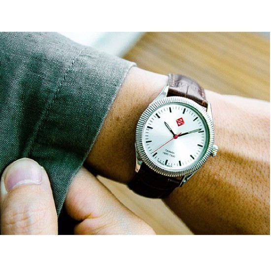 雙和號 台字徽記念腕時計 - 銀白款