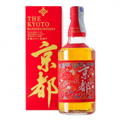 京都威士忌 西陣織 赤帶（含盒）