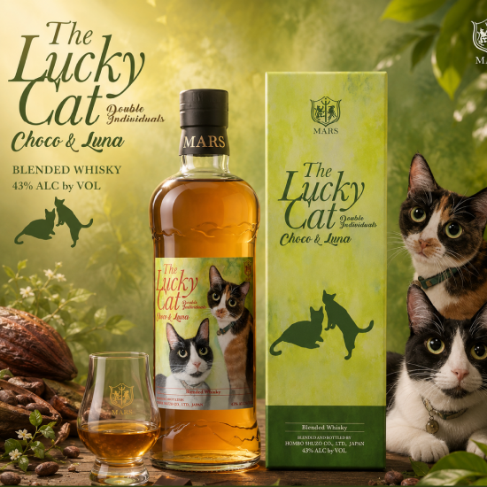 The Lucky Cat Choco & Luna Blended Whisky 限定威士忌(含盒) The Lucky Cat Choco & Luna Blended Whisky 限定威士忌(含盒)