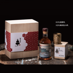 龜田 X HORIE 獨家聯名鈦杯限定木盒 杯酒組 