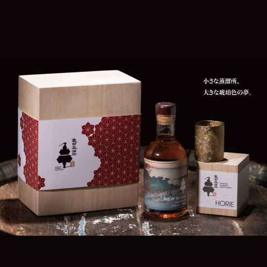 龜田 X HORIE 獨家聯名鈦杯限定木盒 杯酒組 