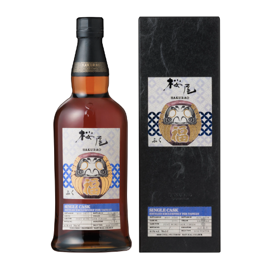 櫻尾 單桶單一麥芽日本威士忌 Cask #7777【 達摩 台灣限定單桶 】