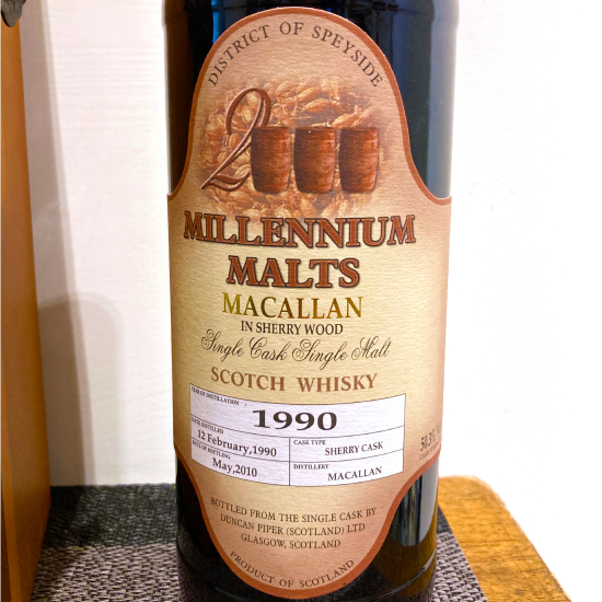 Macallan Millennium Malts 1990 麥卡倫千禧桶麥芽威士忌